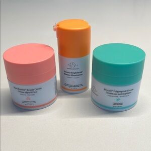 Drunk Elephant Skincare Set - Pink, Orange, and Teal